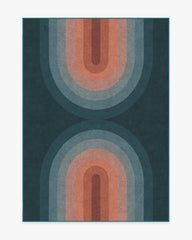 Absida Teal Rug