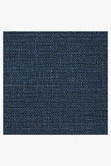 Denim Solid Indigo Blue Outdoor Rug