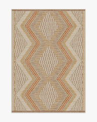 Etta Natural & Terra Flatwoven Rug by Justina Blakeney