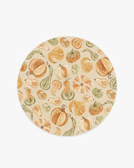 Harvest Veggies Cream Multicolor Flatwoven Rug