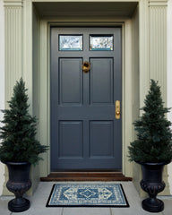 Kira Delft Blue Doormat
