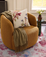 Bloom Ivory Multicolor Woven Throw Pillow