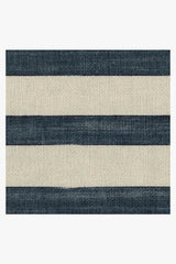 Sumi Sailor Stripe Navy Flatwoven Rug