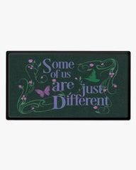 Some Of Us Are Just Different Green Large Doormat by Wicked