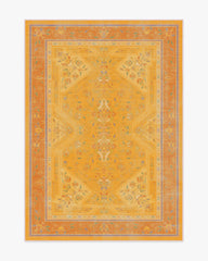 Colorful Loom Mango Rug by Iris Apfel