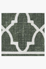 Varia Trellis Forest Green Outdoor Rug