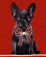 Pawlished Holiday Frenchie Doormat
