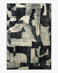 Riven Charcoal & Cream Rug