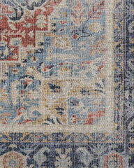 Kamran Cayenne Red Flatwoven Rug