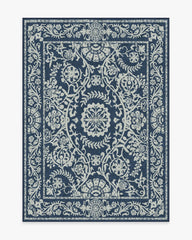 Delphina Navy Blue Rug