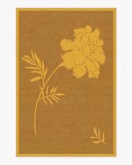 Golden Marigold Rug by The Local Project