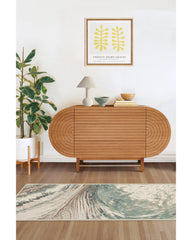 Malaspina Natural Sage Flatwoven Rug