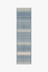 Coastal Linear Stripe Slate Rug