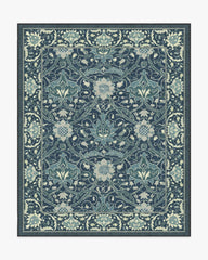 Montreal Sapphire Blue Rug by Morris & Co.