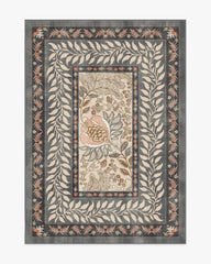 Provence Grey & Coral Rug