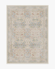 Blackthorn Ivory Flatwoven Rug by Morris & Co.
