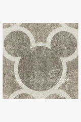 Mickey Trellis Ash Grey Flatwoven Rug