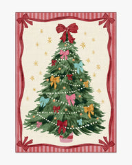 Bella Bows Multicolor Flatwoven Rug