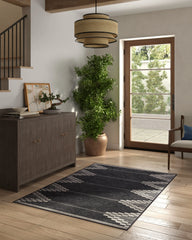 Sloane Black Flatwoven Rug