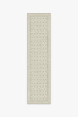 Palm Springs Ivory Stone Rug by Gray Malin