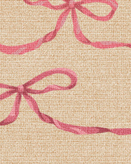 Rosette Bows Pink Doormat