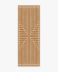 Inkdrop Copper Rug by Jonathan Adler