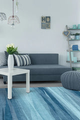 Meridian Blue Flatwoven Rug