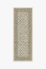 Bellflowers Ivory & Gold Rug by Morris & Co.