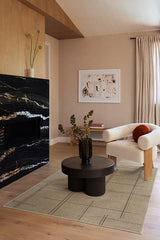 Stellan Latte Brown Flatwoven Rug