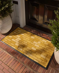 Yellow Brick Road Large Doormat by Wicked