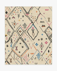 Pamir Ivory Multicolour Rug