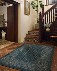 Prato Midnight Blue Flatwoven Rug