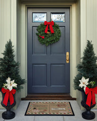 Christmas Postcard Doormat