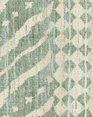 Bogolan Sage Flatwoven Rug by Malene Barnett