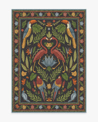 Birds Of A Feather Rug by Iris Apfel