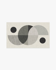 Villette Greyscale Rug by Nina Takesh