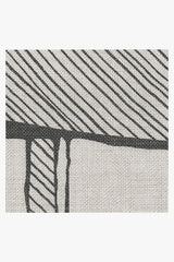Rune Black & Ivory Outdoor Rug