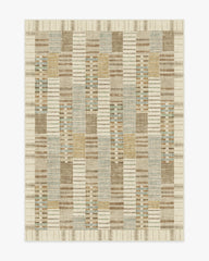 Selene Neutral Multicolor Rug by Architectural Digest