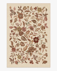 Anonna Burgundy Multicolor Flatwoven Rug