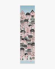 Noelle Village Pink Flatwoven Rug