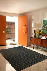 Bowie Charcoal Flatwoven Rug