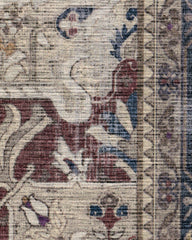Kamran Royal Blue Flatwoven Rug