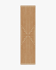 Inkdrop Copper Rug by Jonathan Adler