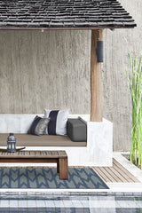 Savannah Navy Blue Outdoor Rug