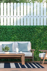 Sailmaker Stripe Blue Outdoor Rug