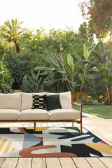Medley Multicolor Outdoor Rug