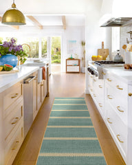 Malibu Blue Re-Jute Rug by Gray Malin