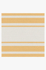 Marina Stripe Yellow Outdoor Rug