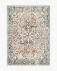 Kamran Coral Rug