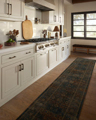 Ophelia Navy & Redwood Flatwoven Rug